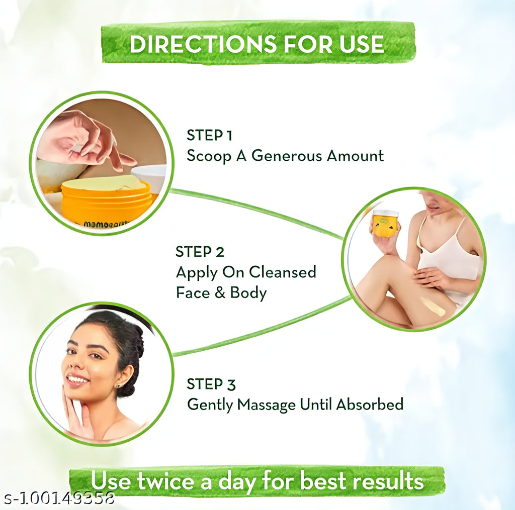 Ubtan Nourishing Cold Cream with Turmeric & Saffron for Glowing Moisturization – 200 g